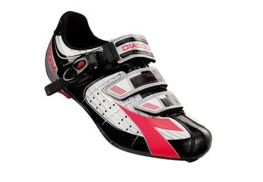 Vélo de la còte SOULIER 40 ROUTE FEMME DIADORA TRIVEX PLUS BLANC/NOIR/ROSE